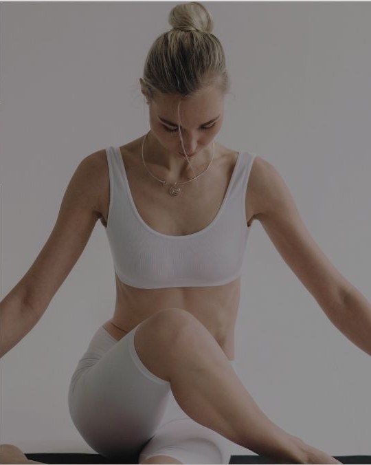 Serene Space Yoga pose post