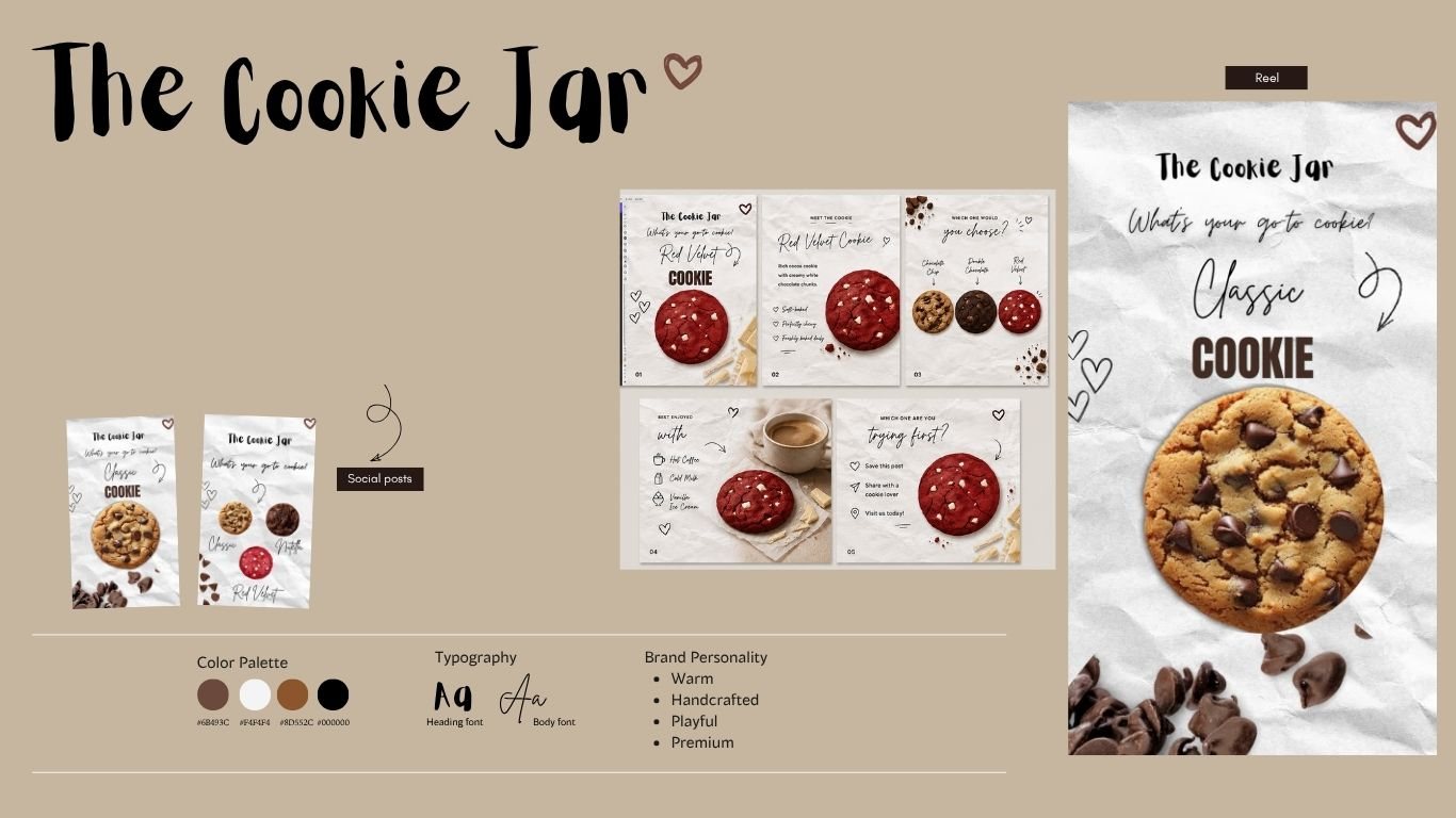 The Cookie Jar brand board