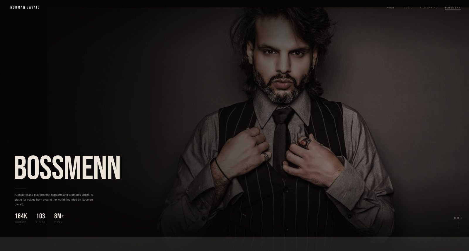 Nouman Javaid website, Bossmenn