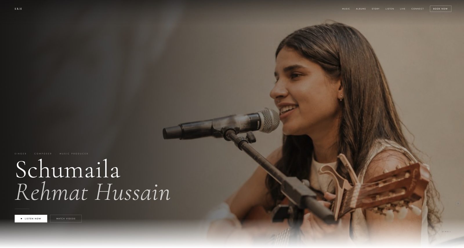 Schumaila Rehmat Hussain website, home